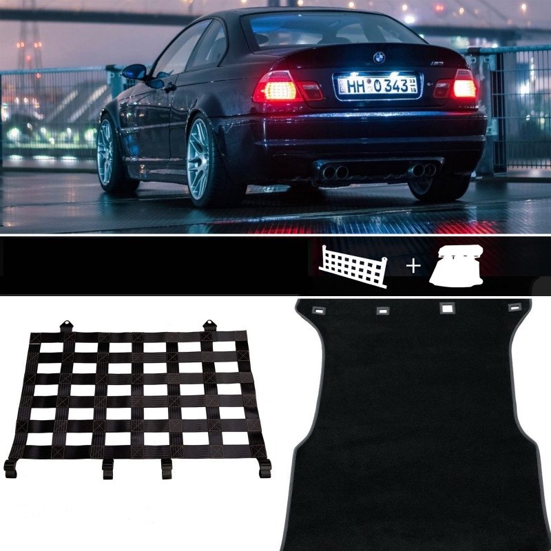 Clubsport Komplettset V1 - Netz und Teppich für BMW M3 E46